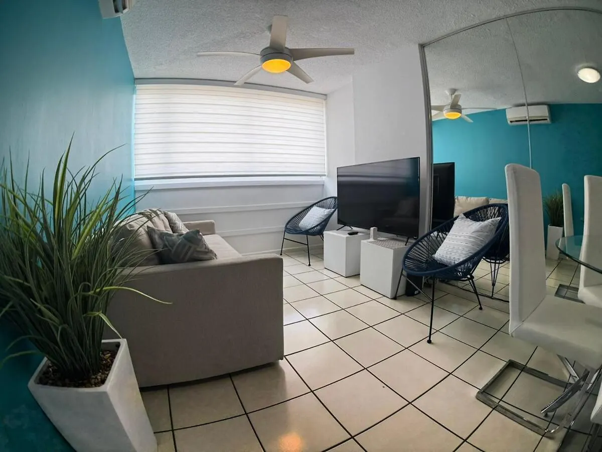 アパート Condado 1Br Beach Condo With Free Airport Pickup